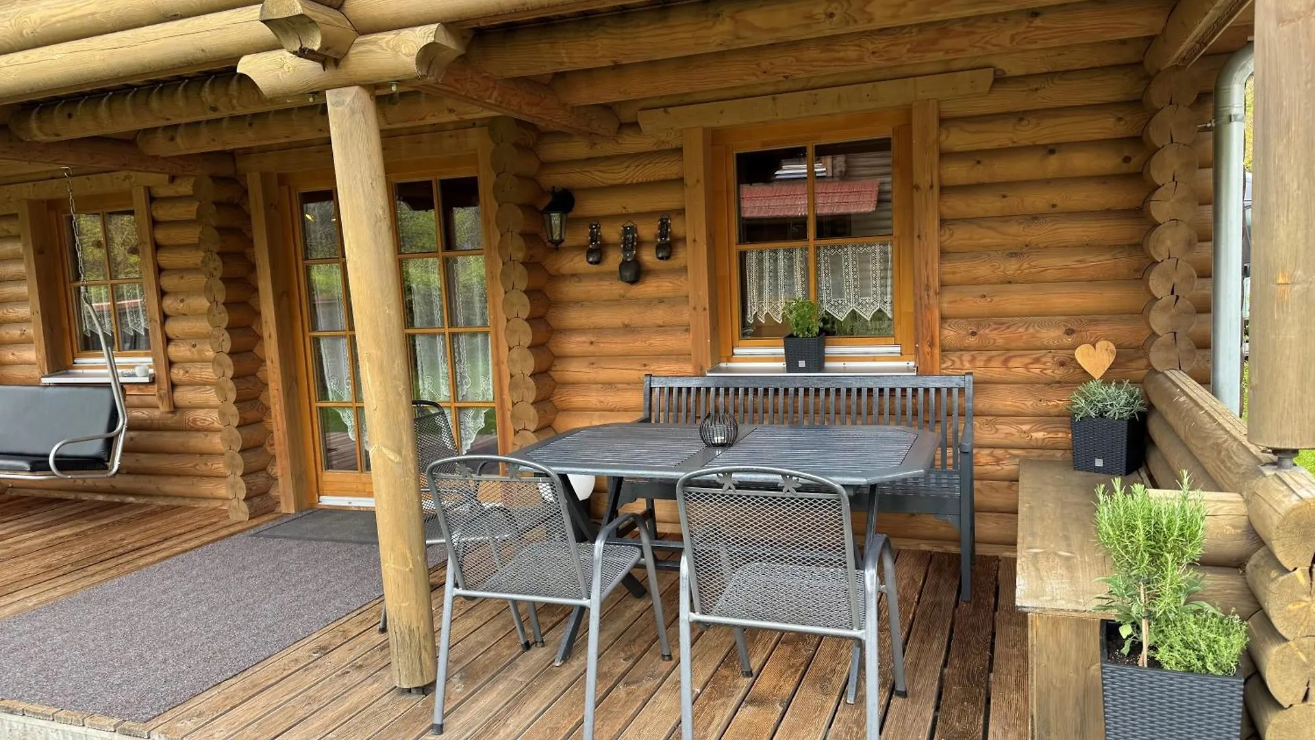 Alpenglueck Blockhaus In Der Ziegelwies Fuessen Germany